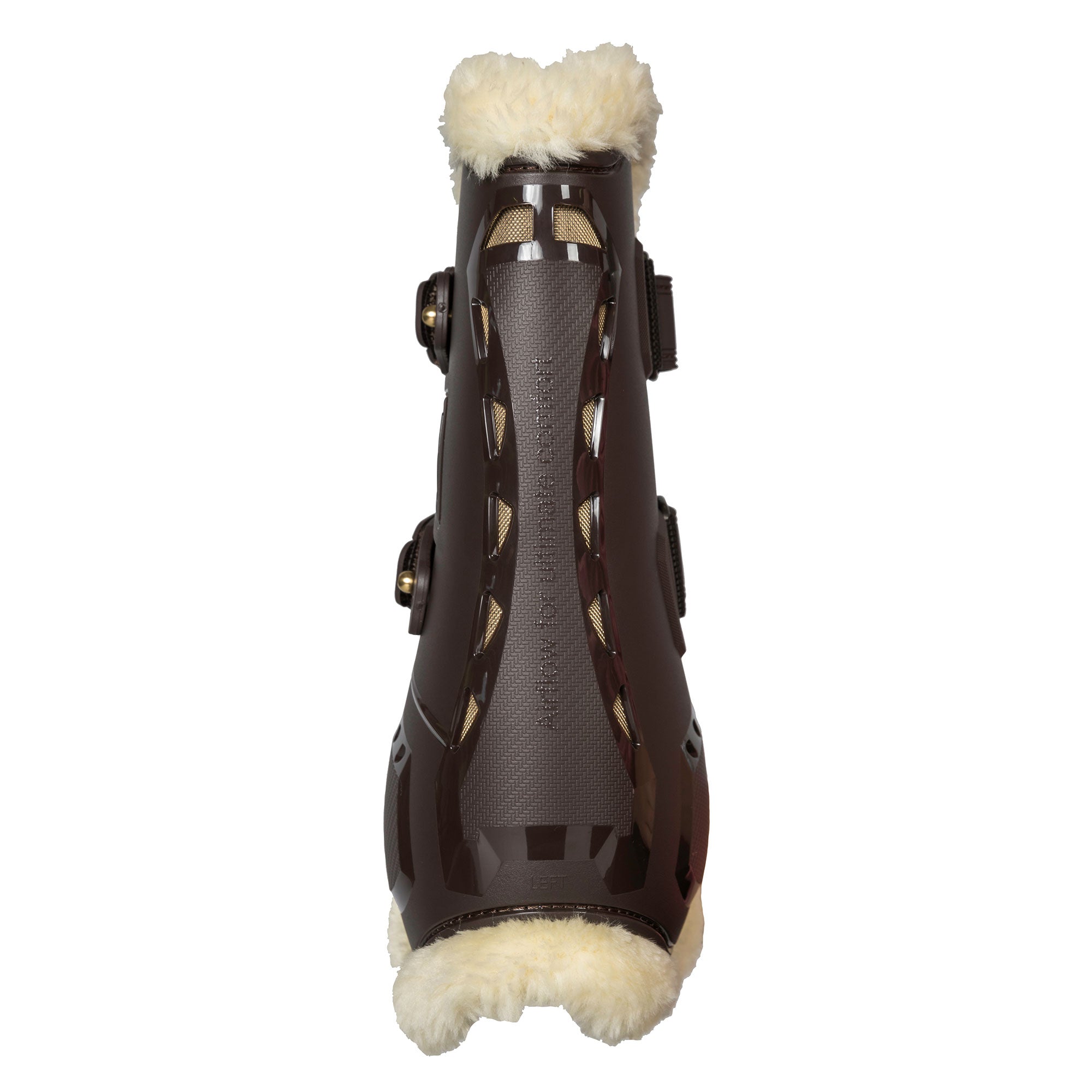 "Air Flow" Tendon Boots mit Kunstfell