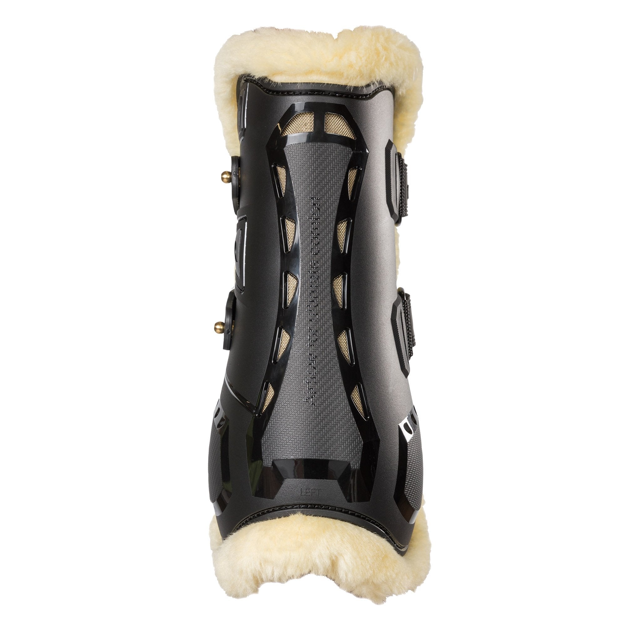 "Air Flow" Tendon Boots mit Kunstfell