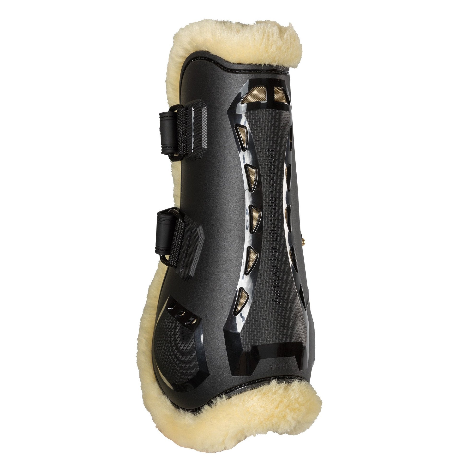 "Air Flow" Tendon Boots mit Kunstfell