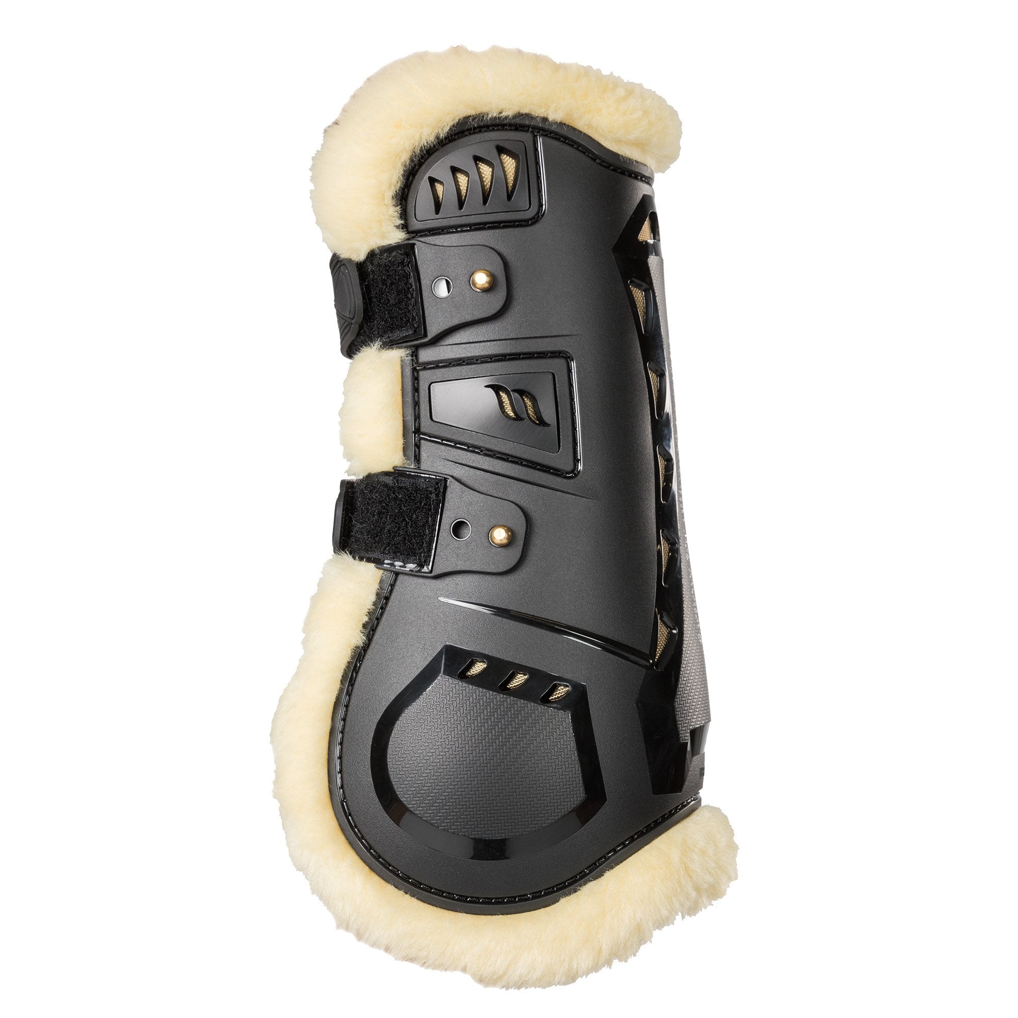 "Air Flow" Tendon Boots mit Kunstfell