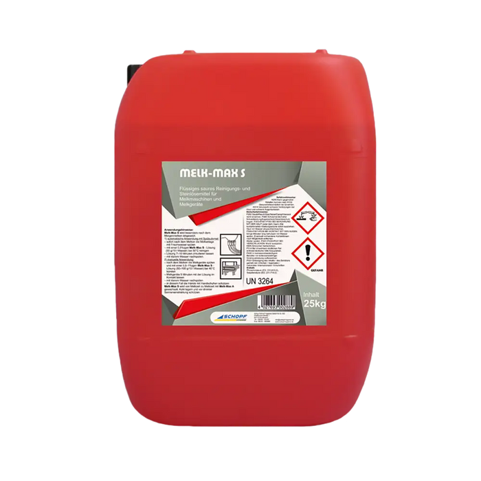 Schopf Melk-Max S für Melkmaschinen und Melkgeräte sauer 25 kg