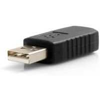 SYSTEM-S USB Typ A Eingang auf USB Typ A Stecker Adapterkabel Adapterstecker Adapter