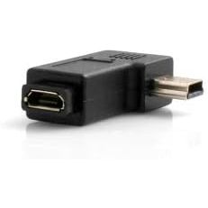 Micro USB Buchse zu Mini USB Stecker Winkeladapter 90 Grad Vielseitiger USB Adapter