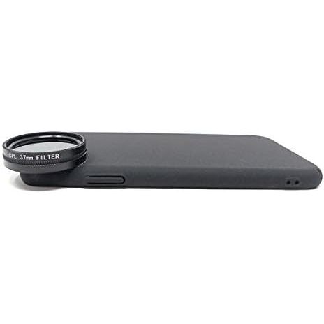 CPL Filter 37 mm Zirkularpolarfilter Für iPhone XR Mit Hülle In Schwarz Hochwertige Optik