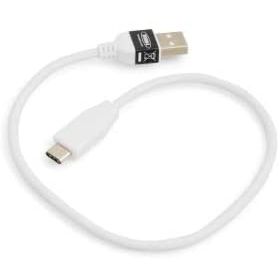 USB C Zu USB A Kabel 30 cm Weiß Schnelles Laden Und Datenübertragung Bis 480 MBit Pro Sekunde