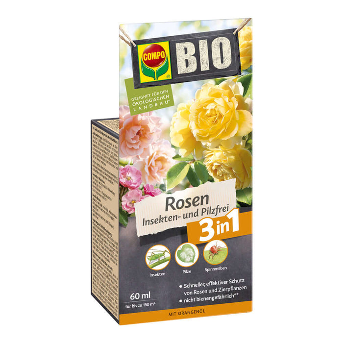 COMPO Rosen Insekten- und Pilz-frei Spinnmilben und Pilzkrankheiten