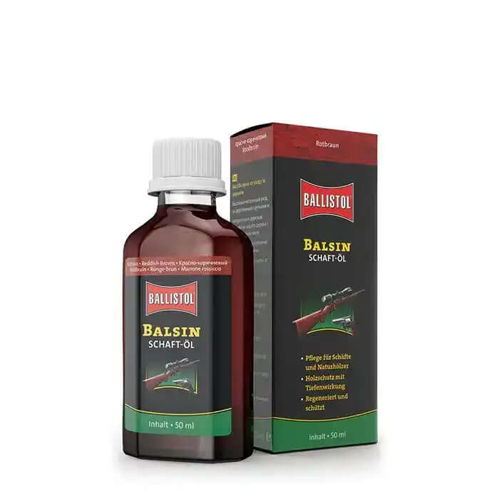 Ballistol BALSIN Schaft-Öl rotbraun 50 ml