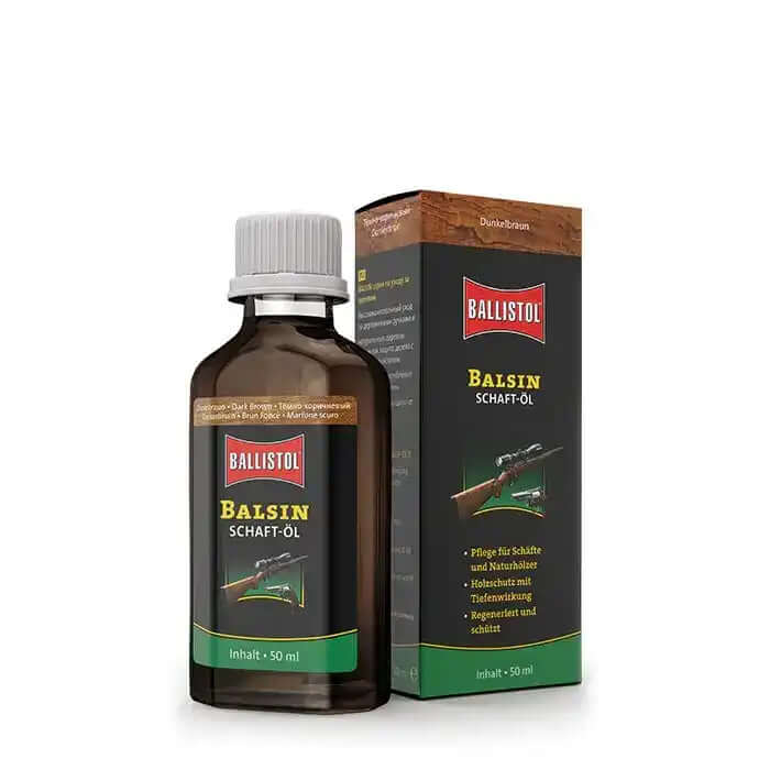 Ballistol BALSIN Schaft-Öl dunkelbraun 50 ml