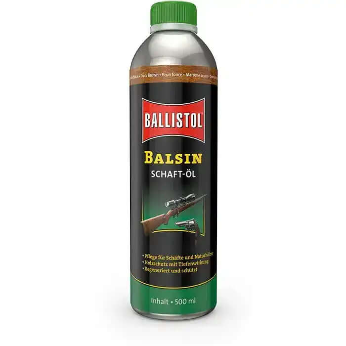 Ballistol BALSIN Schaft-Öl Dunkelbraun 500 ml