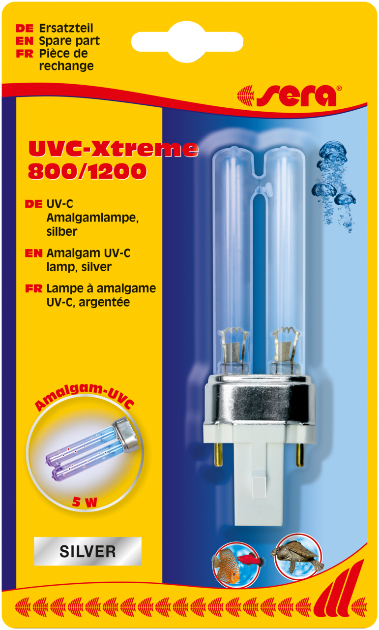 sera UV-C Amalgamlampe 5 W für UVC-Xtreme