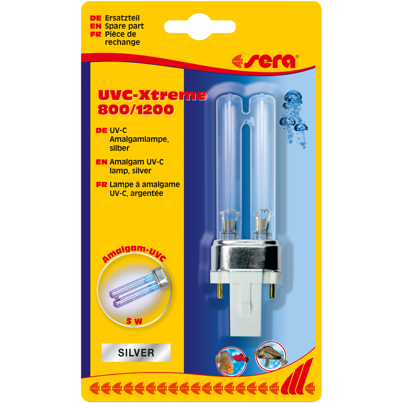 sera UV-C Amalgamlampe 5 W für UVC-Xtreme