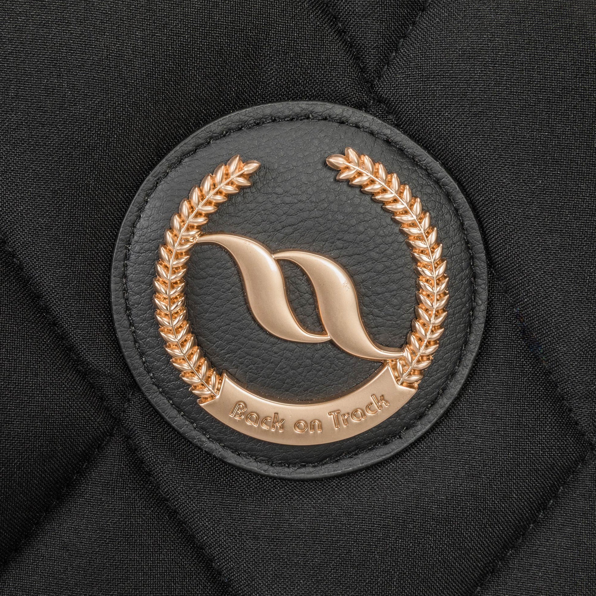 "Haze Collection" Schabracke Dressur - Schwarz Roségold