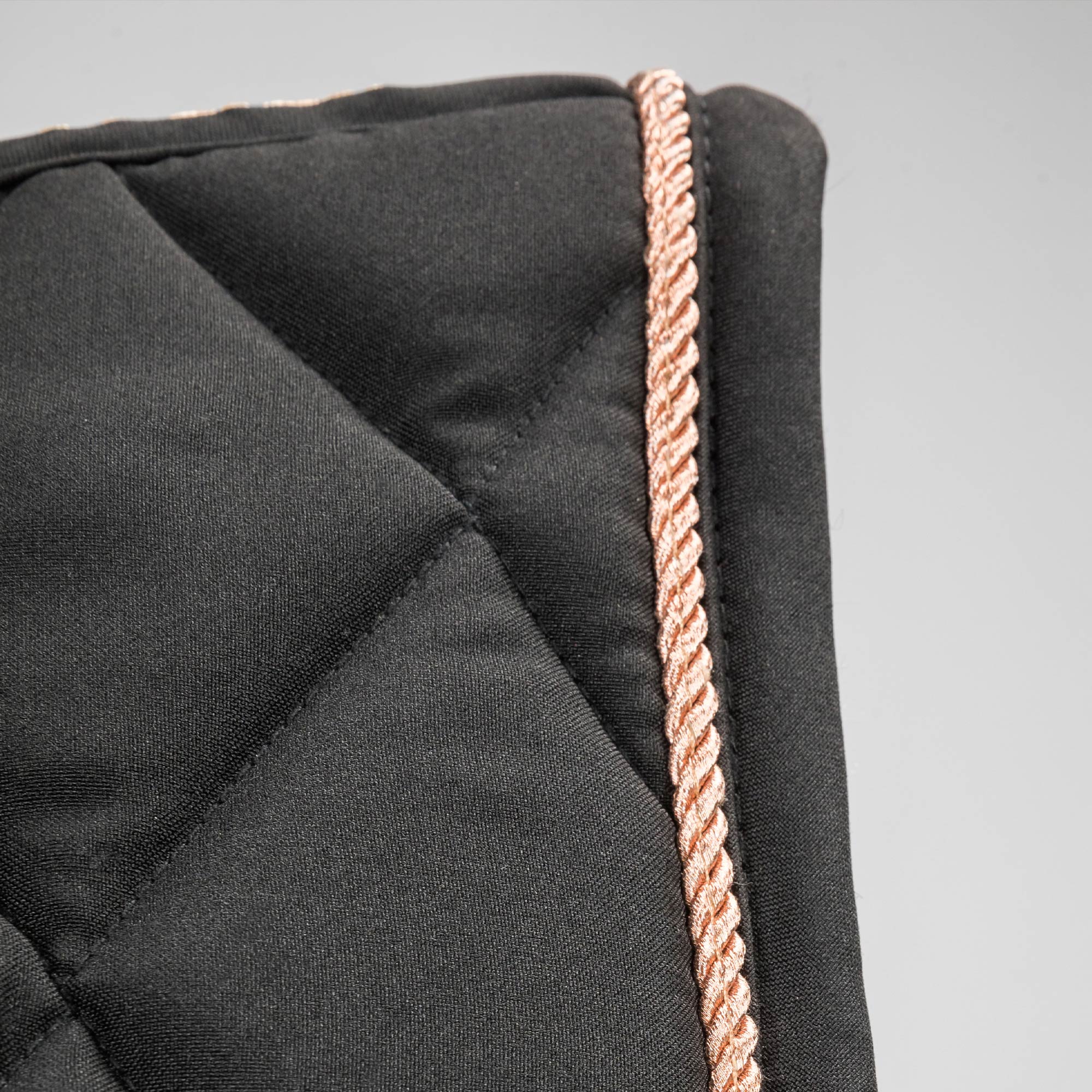 "Haze Collection" Schabracke Dressur - Schwarz Roségold