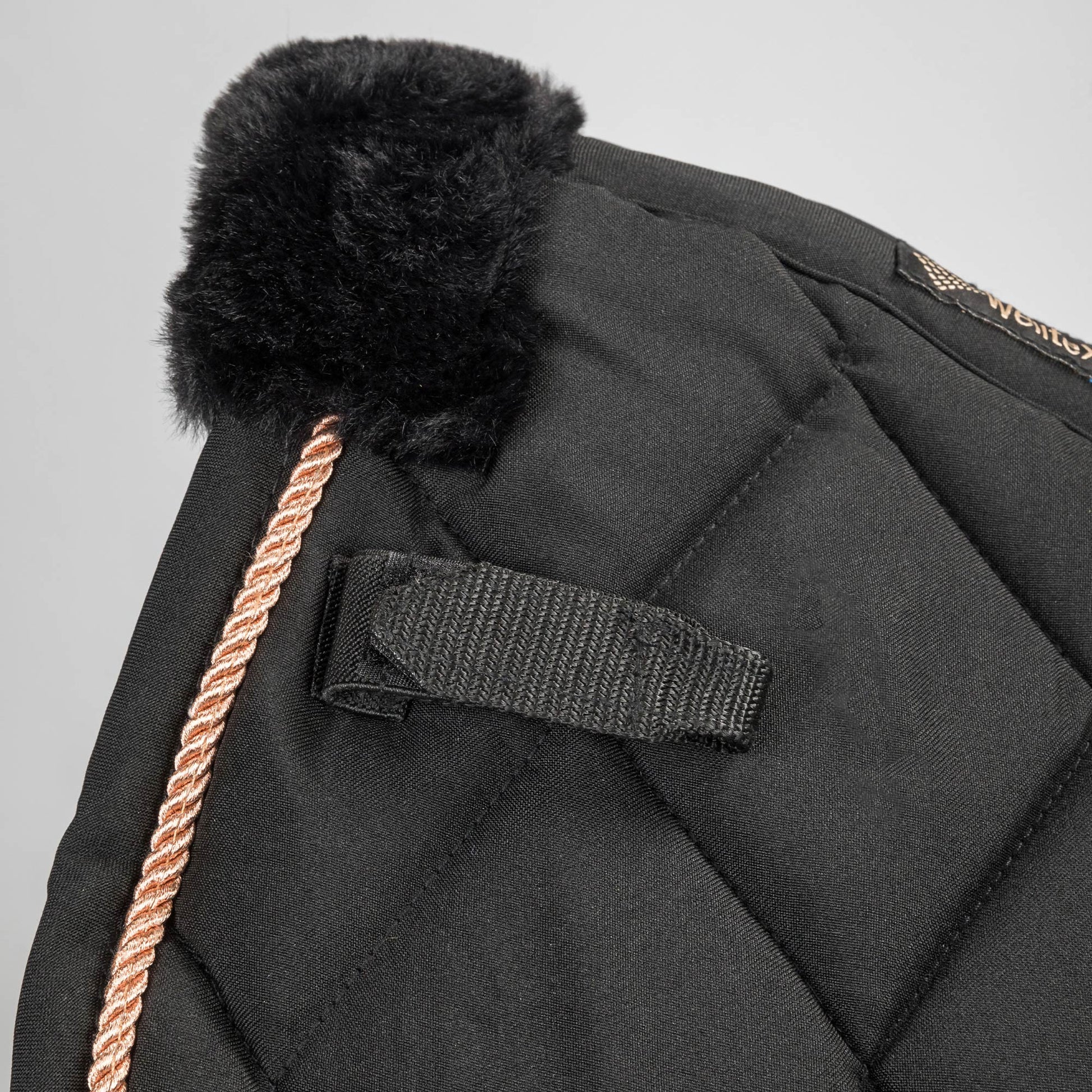 "Haze Collection" Schabracke Dressur - Schwarz Roségold