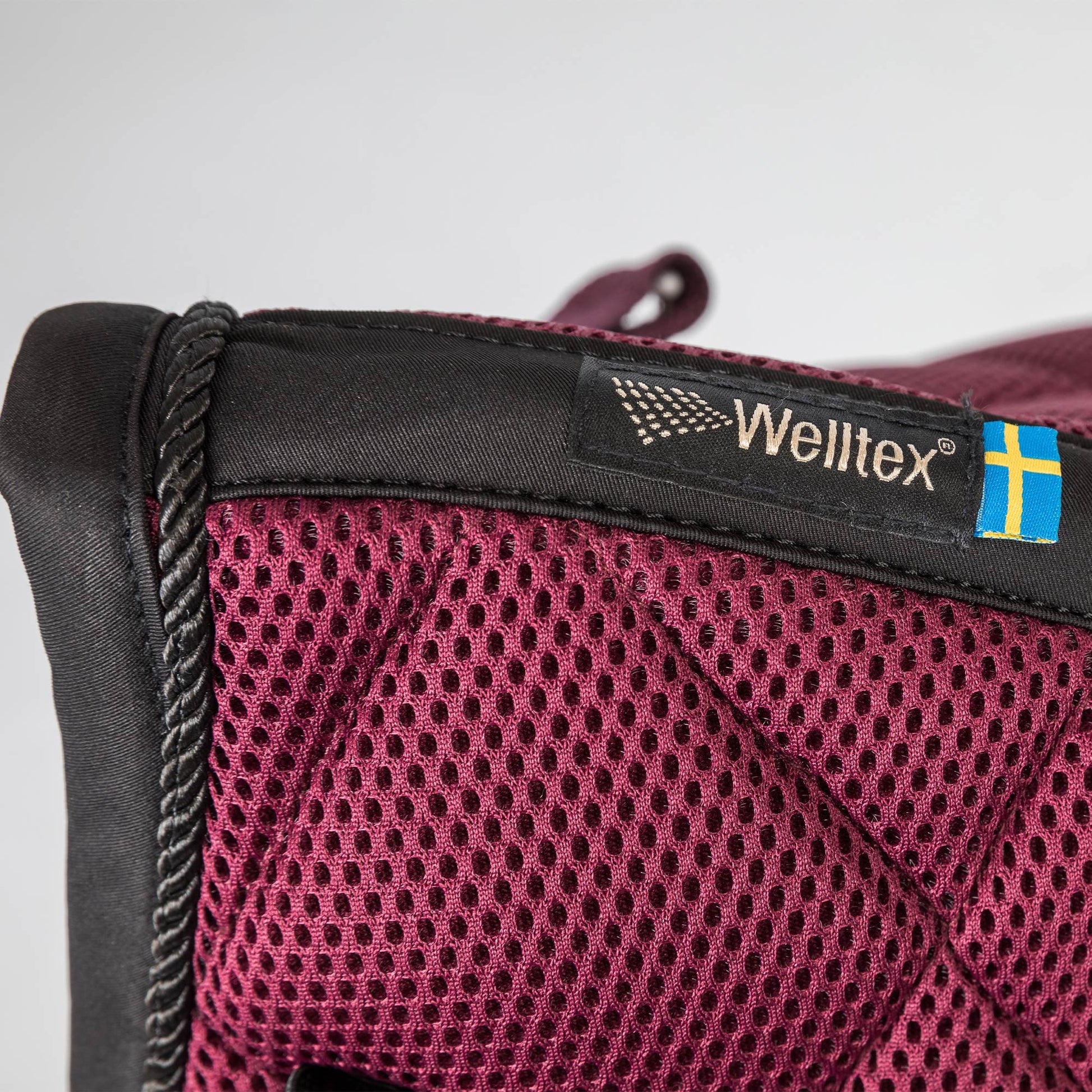 "Airflow" Schabracke 3D Mesh Springen - Weinrot