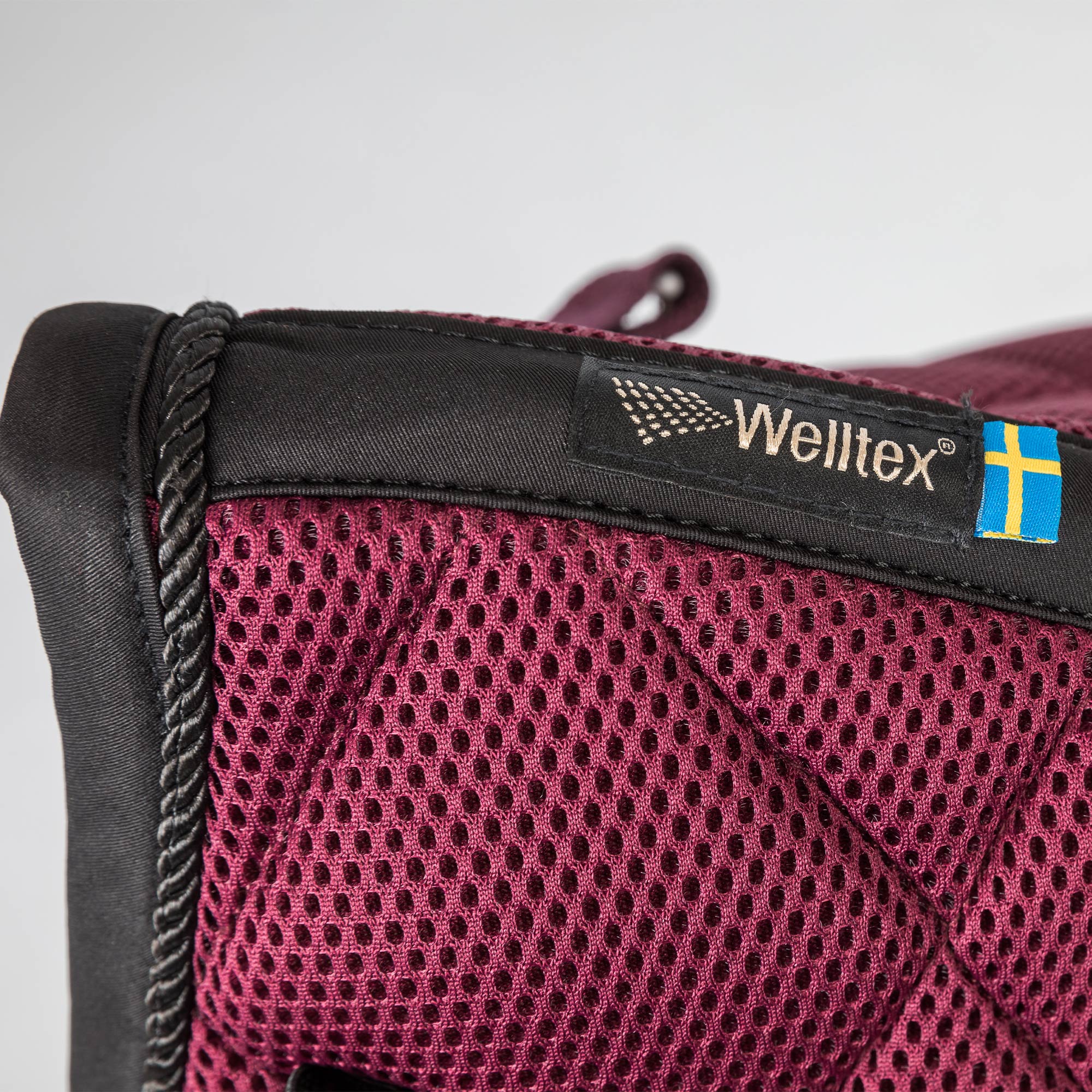 "Airflow" Schabracke 3D Mesh Springen - Weinrot