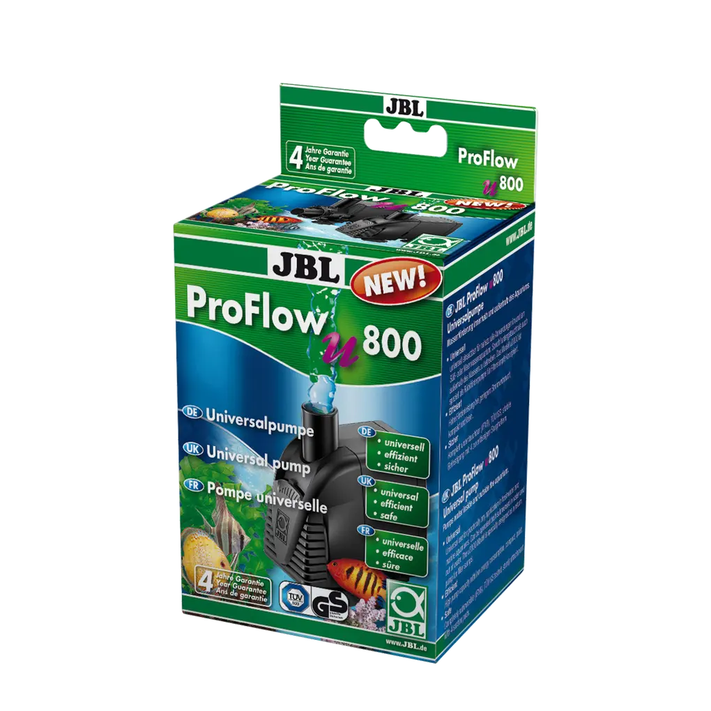 JBL ProFlow u800 Packaging - Universal Pump for Aquariums and Aquaterrarien