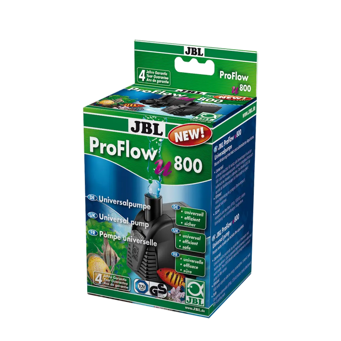 JBL ProFlow u800 Packaging - Universal Pump for Aquariums and Aquaterrarien