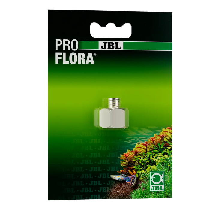 JBL PROFLORA CO2 ADAPT U - Dennerle packaging with CO2 adapter for aquaristics.
