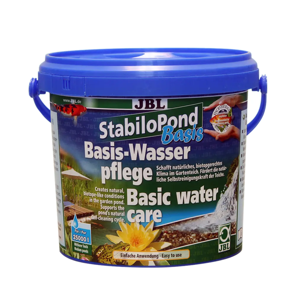 JBL StabiloPond basis 2,5 kg - Pflege für ein gesundes Teichmikroklima und Wasserpflege