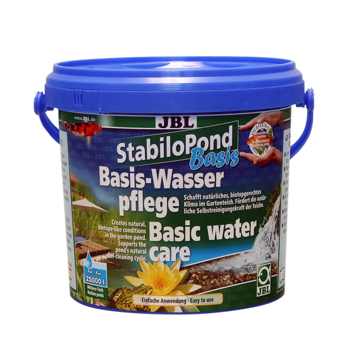 JBL StabiloPond basis 2,5 kg - Pflege für ein gesundes Teichmikroklima und Wasserpflege