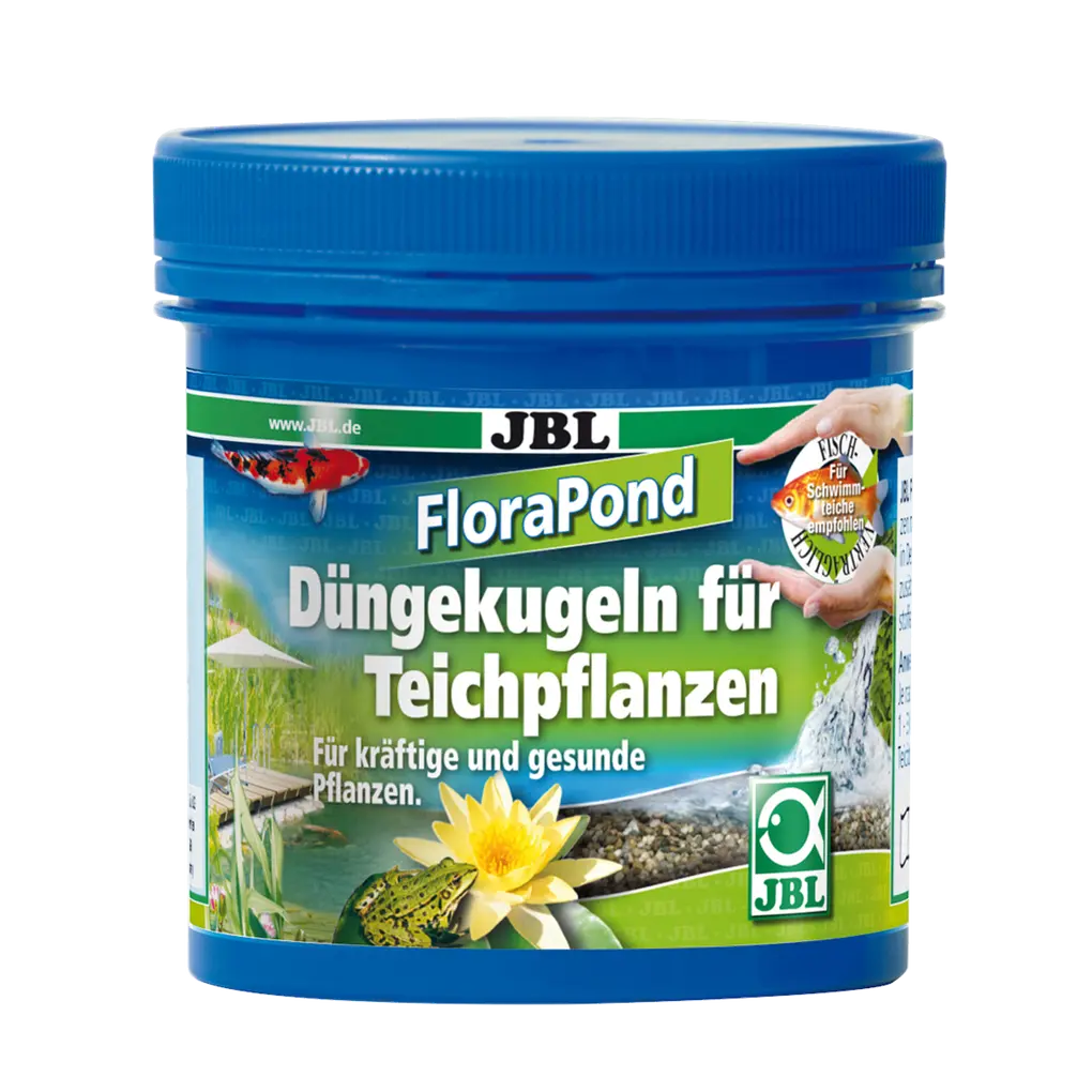 JBL FloraPond 8 Kugeln - Düngemittel für Teichpflanzen, sorgt für gesundes Pflanzenwachstum im Gartenteich.