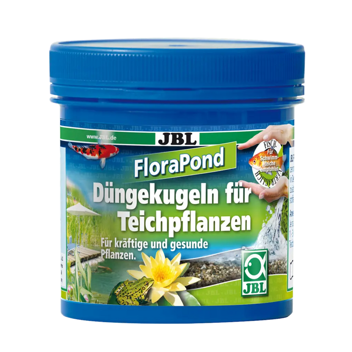 JBL FloraPond 8 Kugeln - Düngemittel für Teichpflanzen, sorgt für gesundes Pflanzenwachstum im Gartenteich.