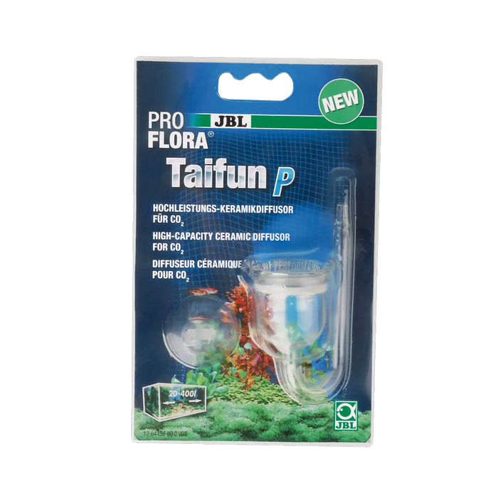 JBL PROFLORA Taifun P - Hochleistungs-Keramikdiffusor für CO2, ideal für kleine Süßwasser-Aquarien.