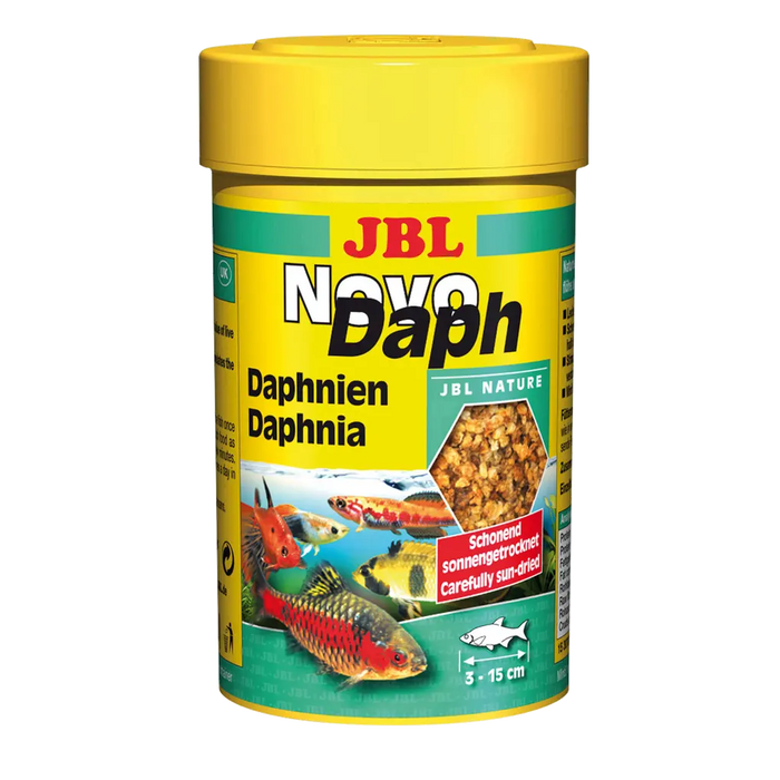 JBL NovoDaph 100 ml Fischfutter für tropische Süßwasserfische und Wasserschildkröten