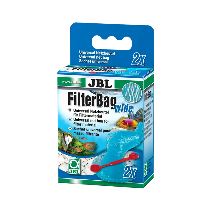 JBL FilterBag wide – Original JBL Universal net bag for filter material, ideal for aquarium filters.