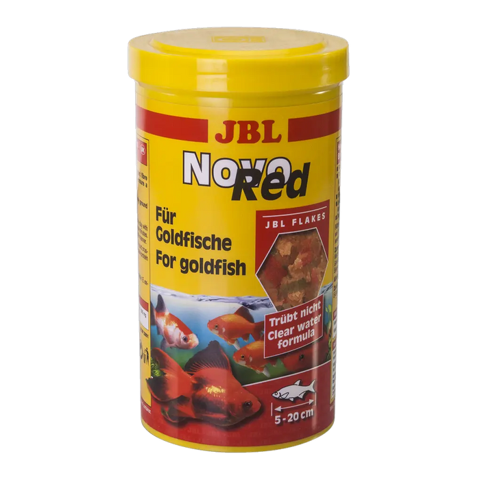 JBL NovoRed 1 l - Original Fischfutter für Goldfische mit hohem Gehalt an ungesättigten Fettsäuren.