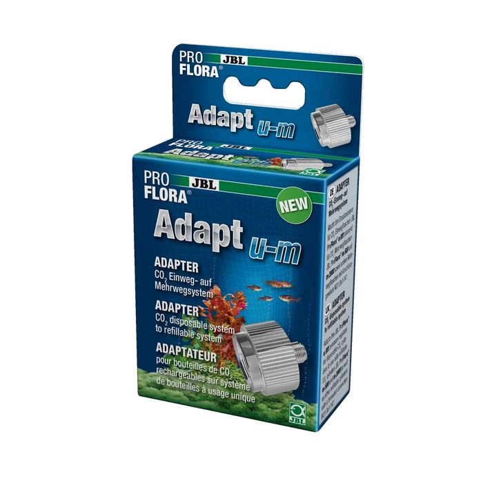 JBL PROFLORA Adapt u-m – Adapter for CO2, Easy conversion from disposable to reusable cartridges.