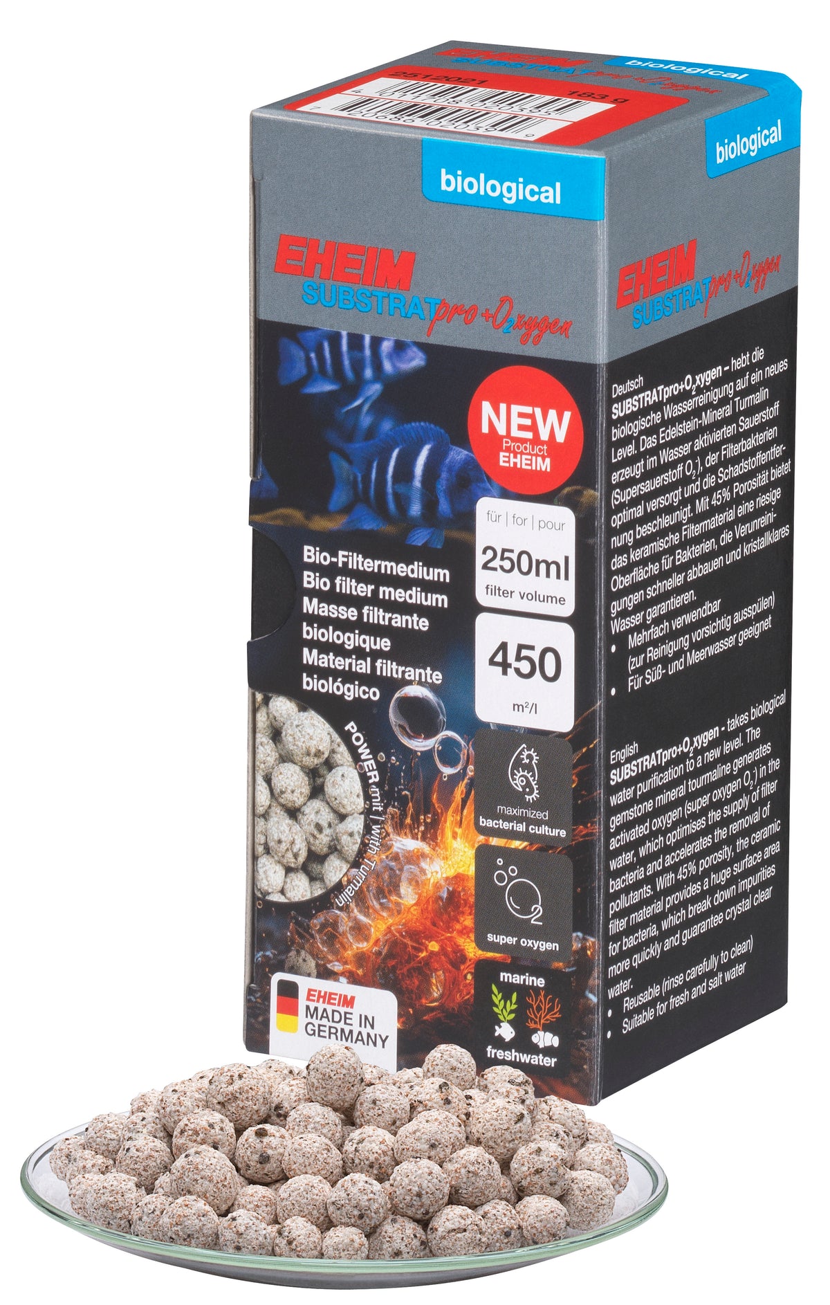 EHEIM SUBSTRATpro+ O₂xygen 183g ≈ 250ml