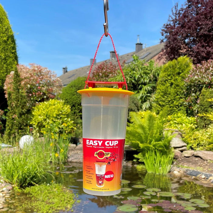 REDTOP® Fliegenfalle EASY CUP | 750 ml (Mehrwegmodell)
