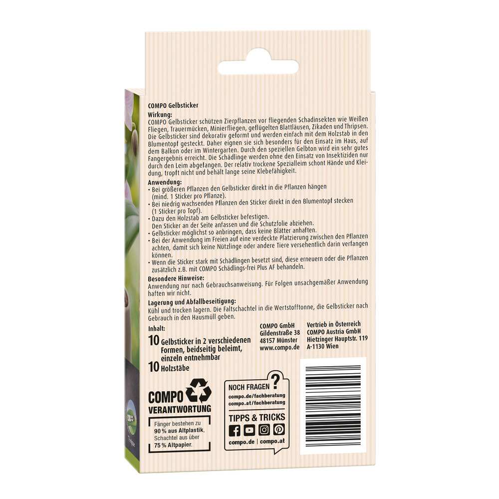 COMPO BIO Gelbsticker