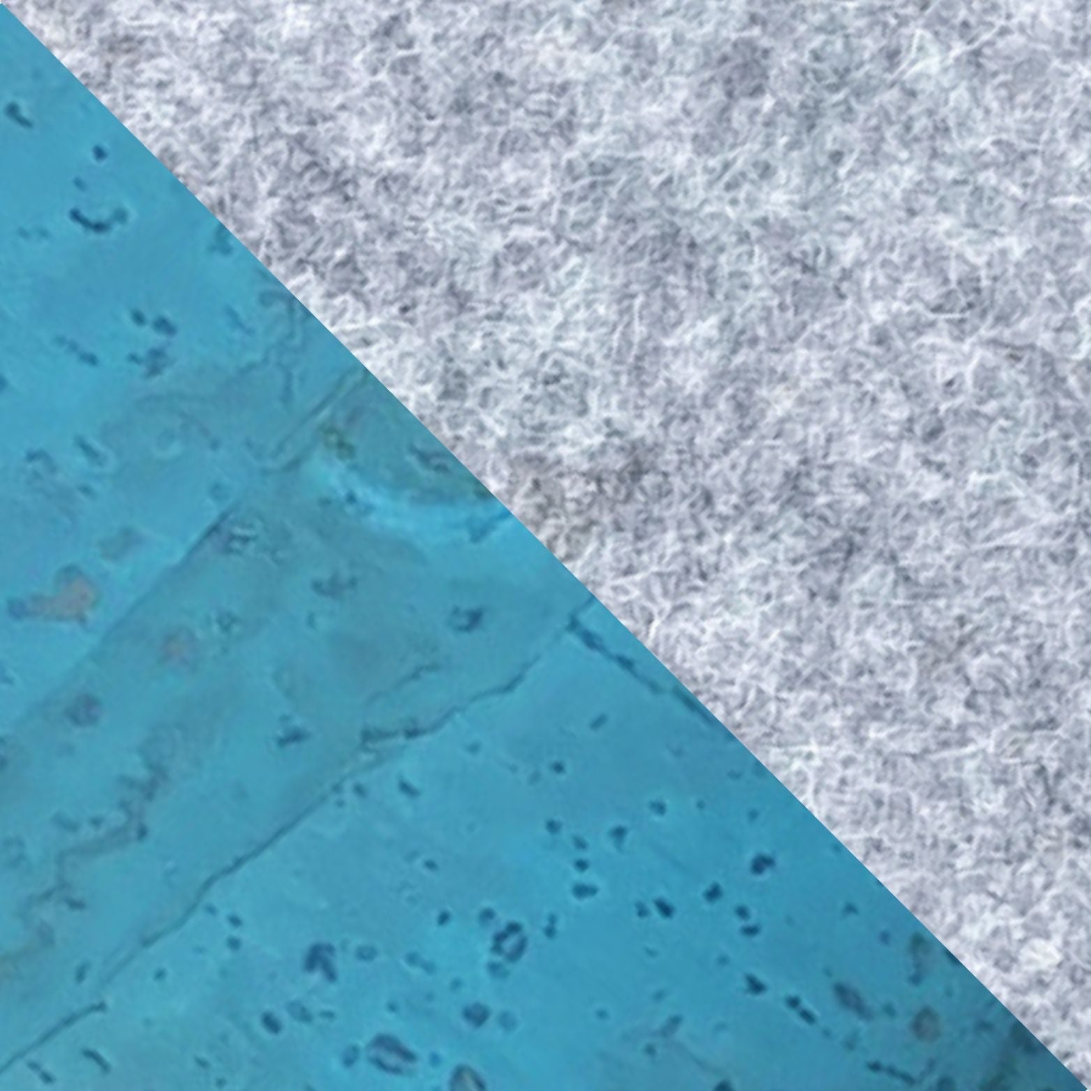 Umhängetasche für Google Pixel 4a | aus Filz und Bio-Baumwolle | hellgrau - azur | Modell KEDJA deluxe