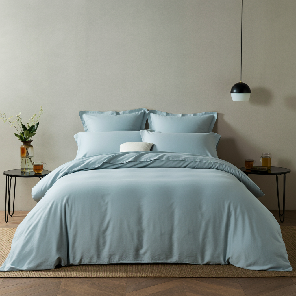 Grand Hotel Perkal Kissenbezug Aus Hundert Prozent Ägyptischer Baumwolle Mit Ultraweicher Textur Und Atmungsaktivität