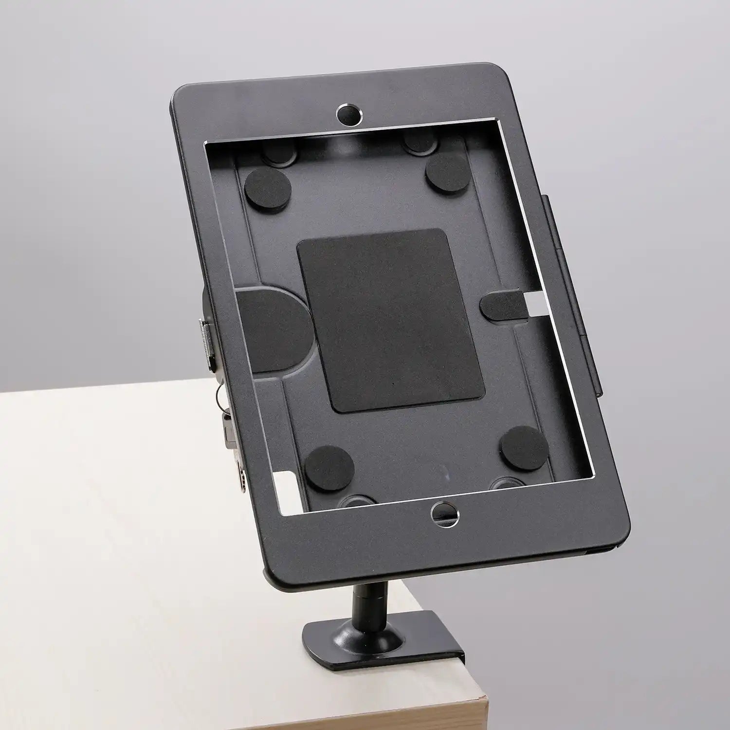 System S Stangenhalterung Mit Schloss Befestigung Aus Metall Schwarz Für iPad Pro 10,5 Zoll