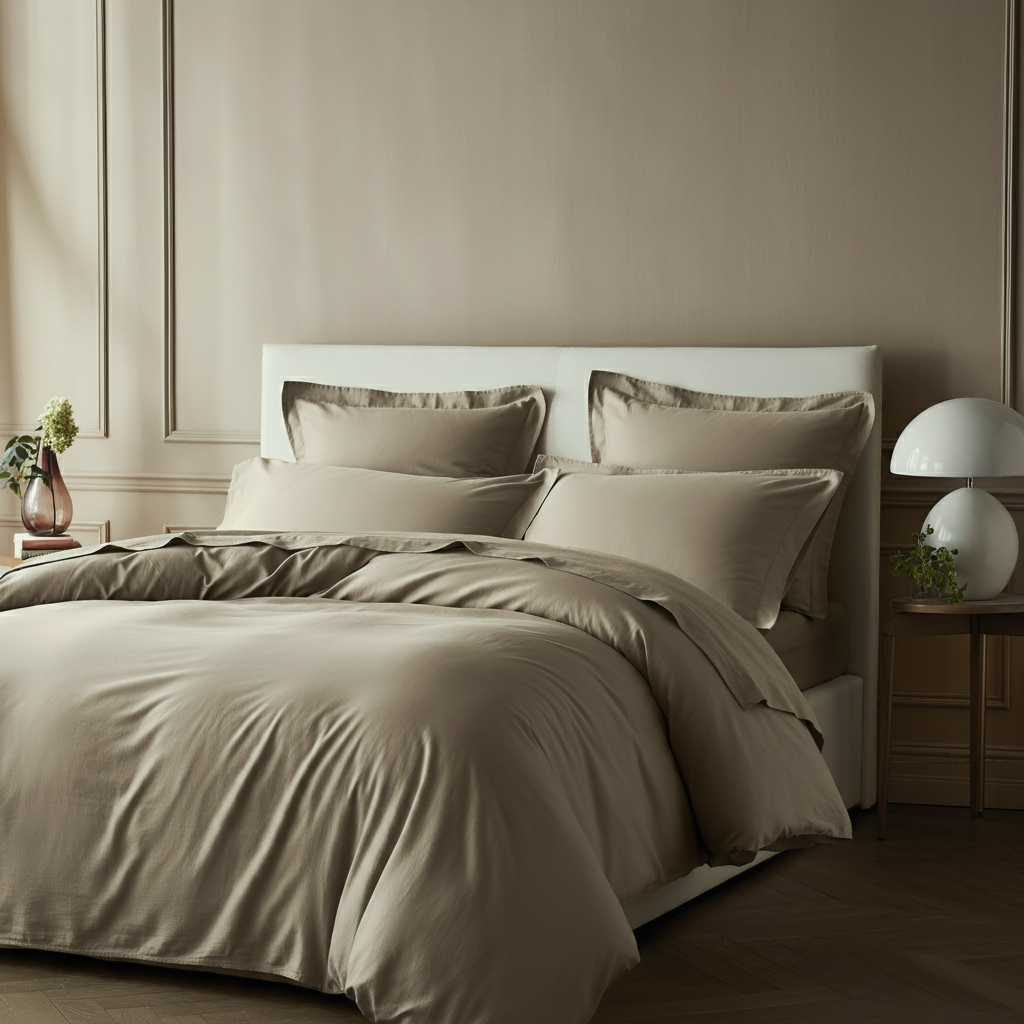 Grand Hotel Perkal Kissenbezug Aus Hundert Prozent Ägyptischer Baumwolle Mit Ultraweicher Textur Und Atmungsaktivität