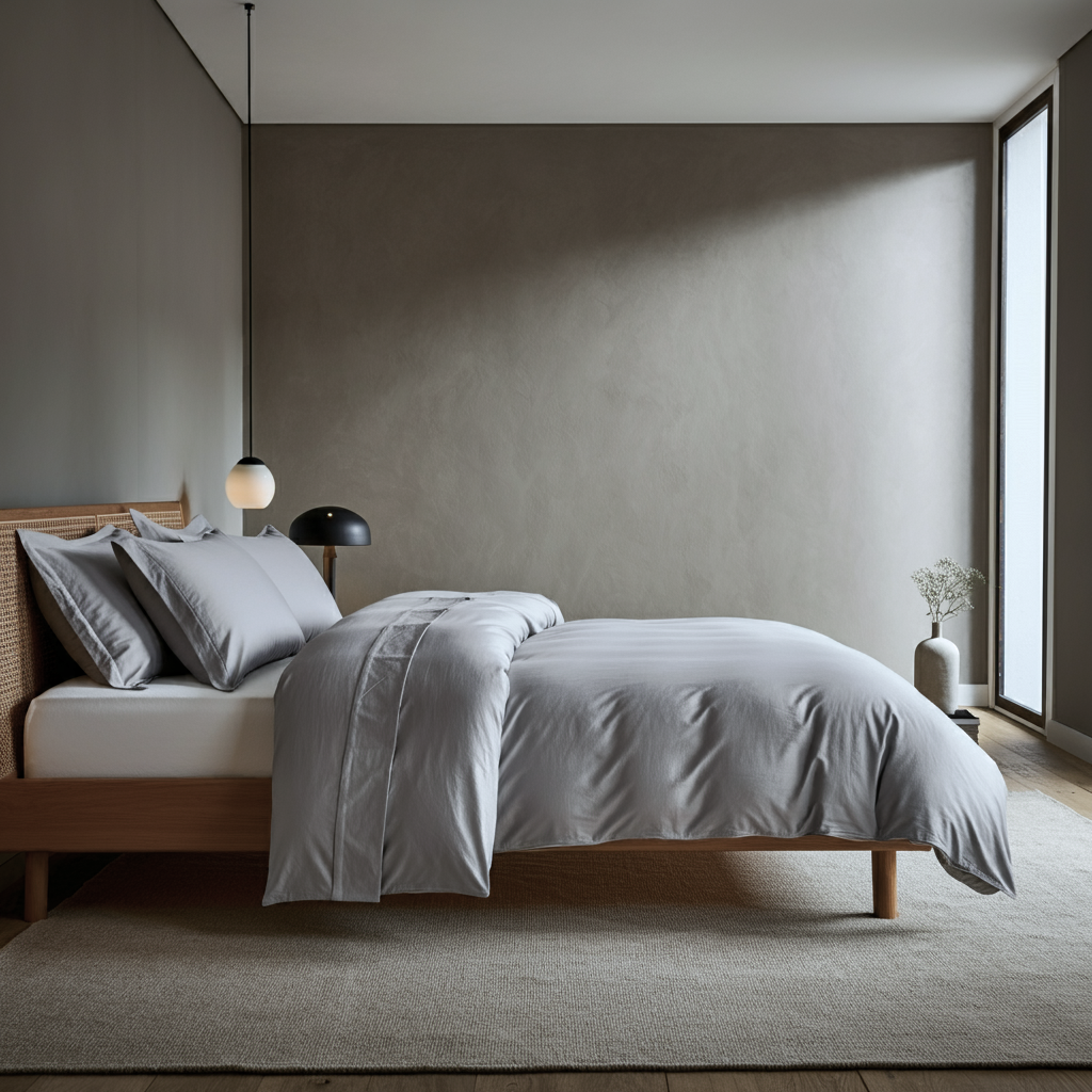 Grand Hotel Perkal Kissenbezug Aus Hundert Prozent Ägyptischer Baumwolle Mit Ultraweicher Textur Und Atmungsaktivität