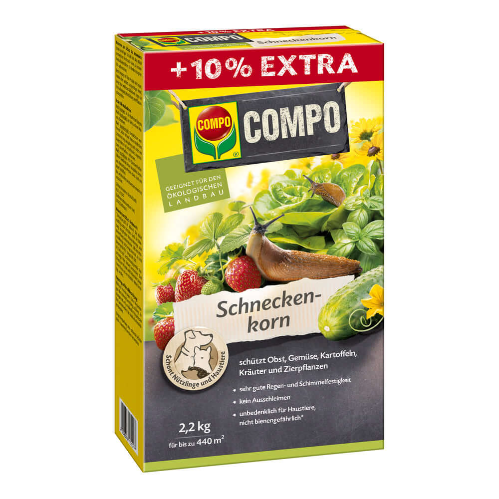 COMPO Schneckenkorn gegen Nacktschnecken