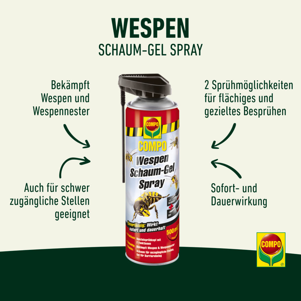 COMPO Wespen Schaum-Gel Spray N