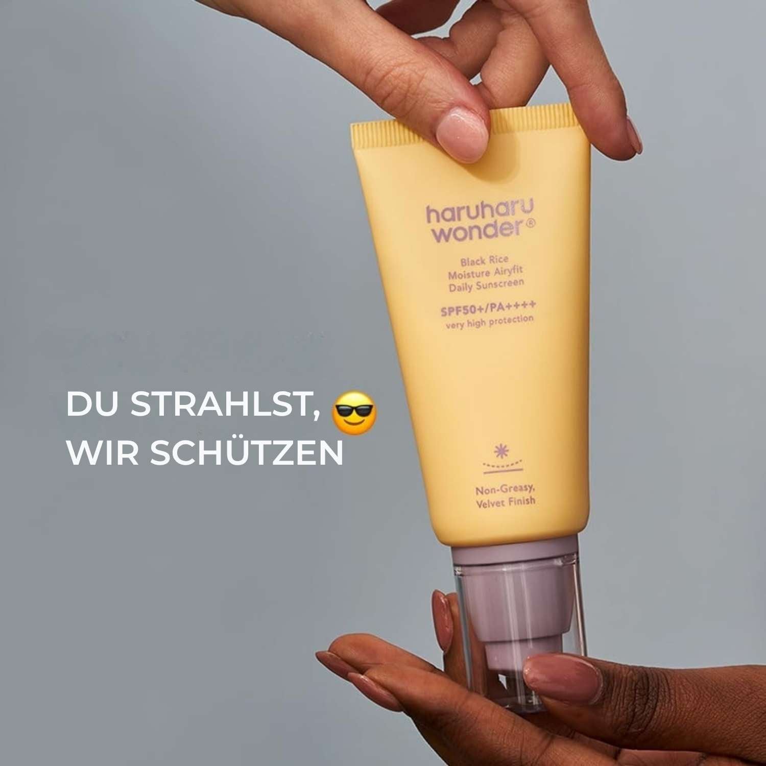 Haruharu Wonder Black Rice Moisture Airyfit Daily Sunscreen SPF50+ - 50 ml