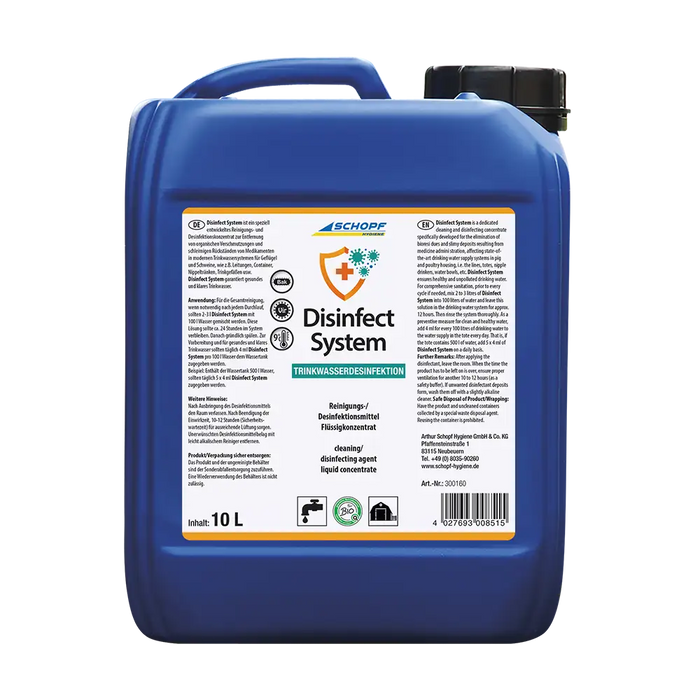 Schopf Desinfektionsmittel auf Basis von Wasserstoffperoxid 12 kg