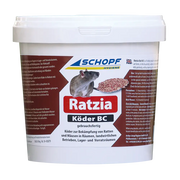 Schopf Ratzia® Köder BC 500 g Brodifacoum Rattenköder