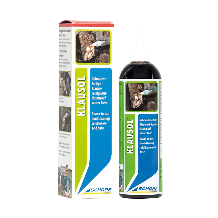 Schopf Klausol Reinigungslösung auf saurer Basis Klauen Rinder und Schafe 500 ml