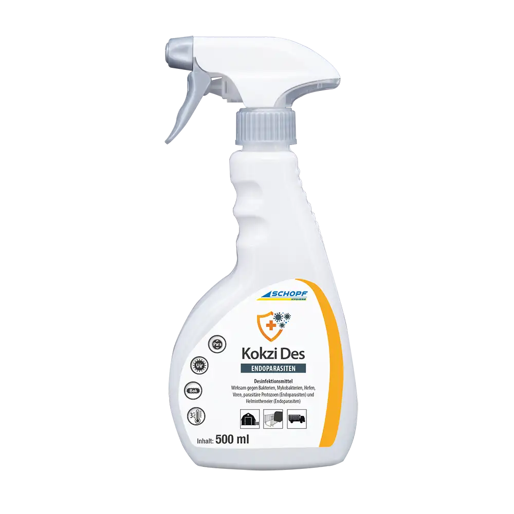 Schopf Kokzi Des Spray Gebrauchsfertiges Breitband-Desinfektionsmittel-Spray 500 ml