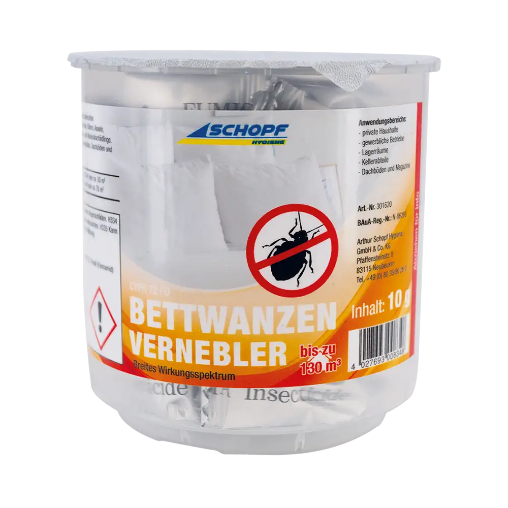 Schopf Bettwanzen Vernebler  1 Dose für ca. 130 m³