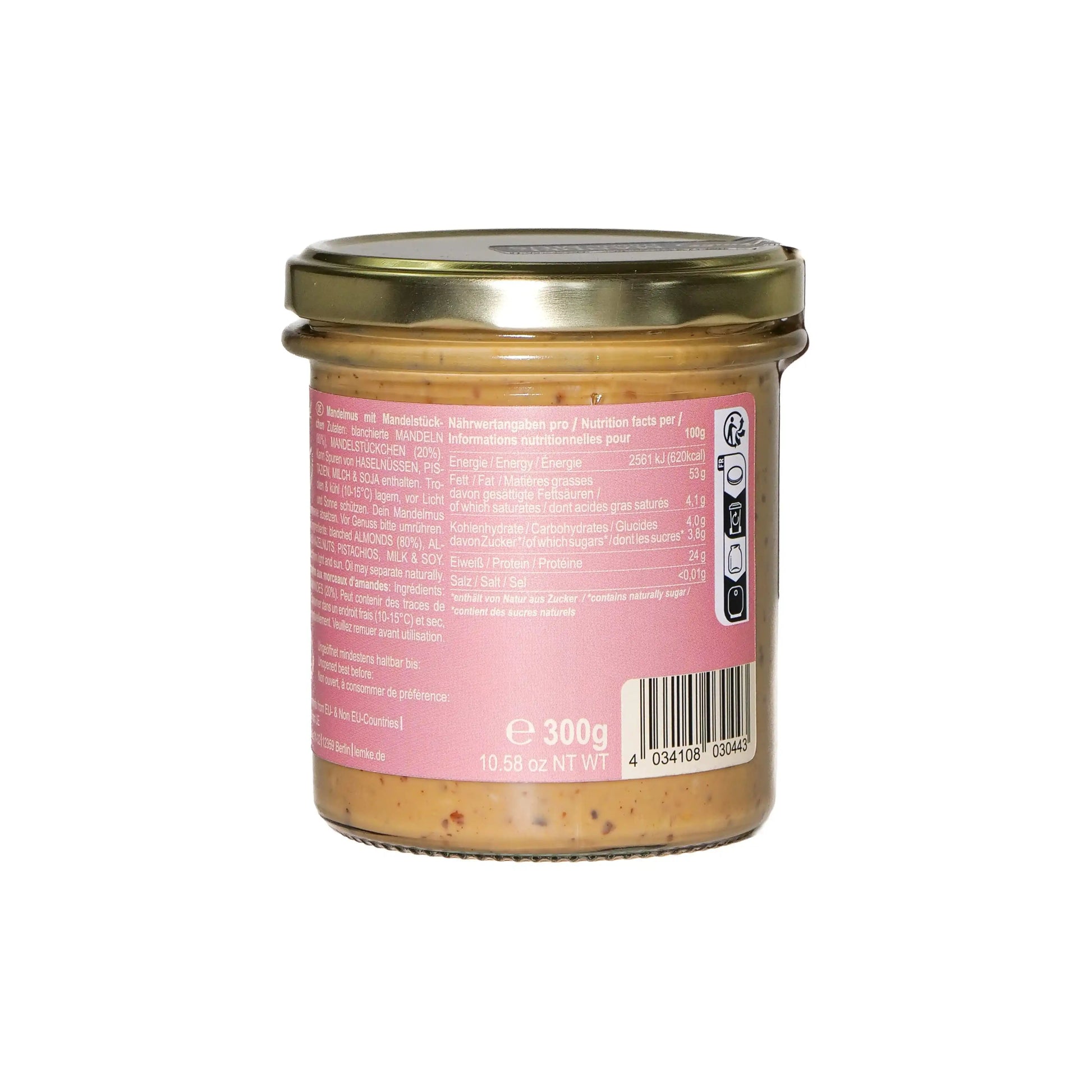 Crunchy Mandelmus by Lemke Feines Berliner Marzipan & Mehr