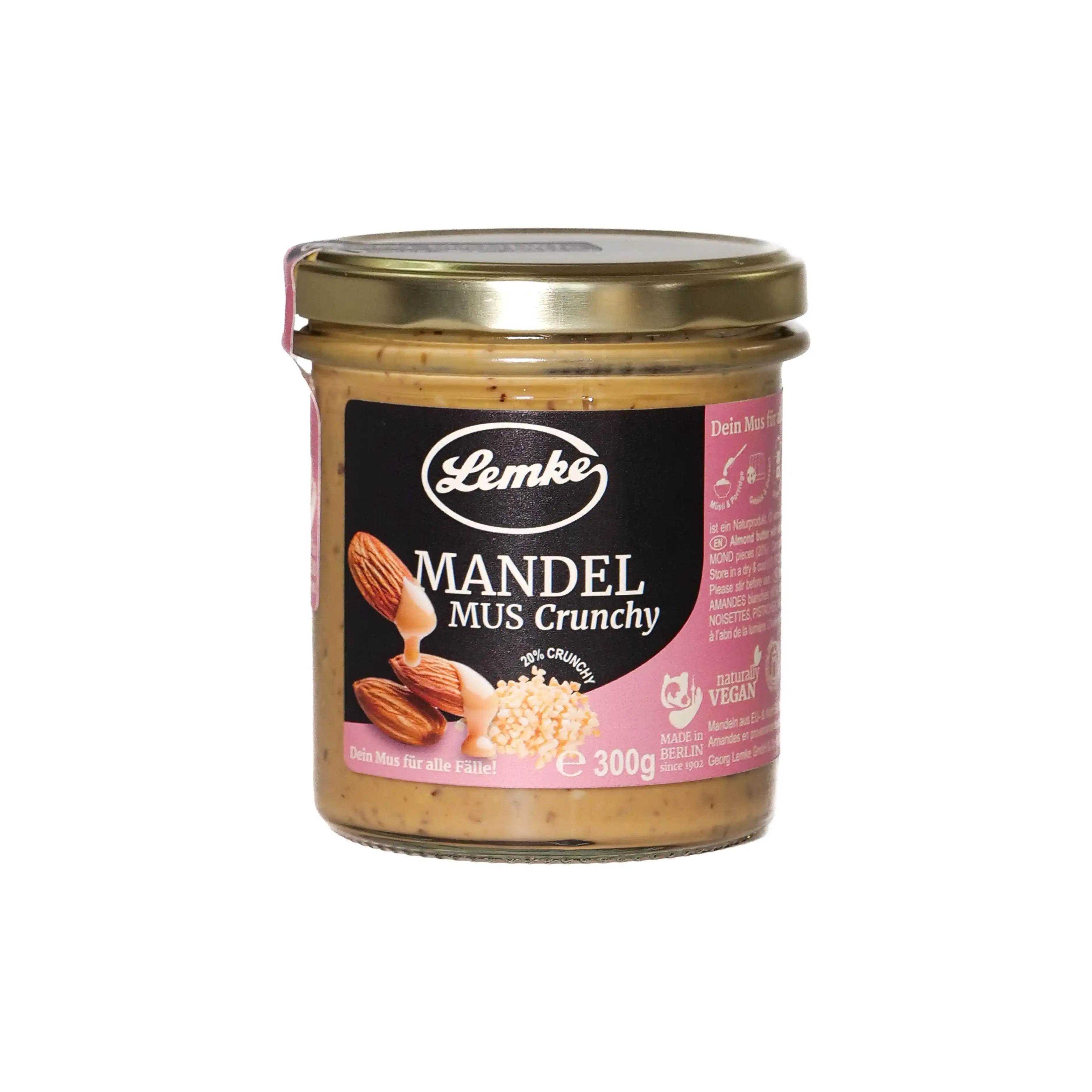 Crunchy Mandelmus by Lemke Feines Berliner Marzipan & Mehr